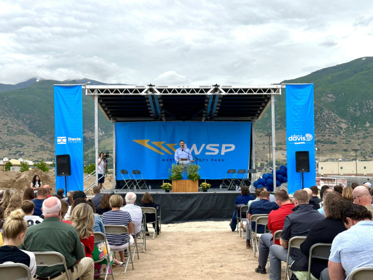 Davis County breaks ground on $64M Western Sports Park